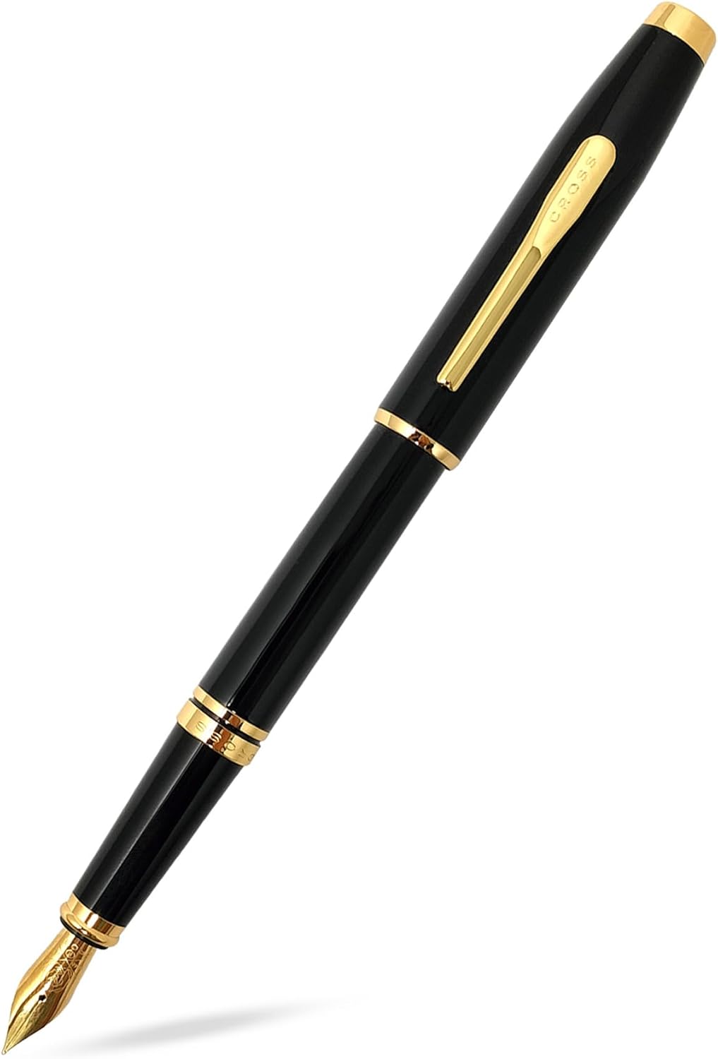 Cross Coventry Black Lacquer with Gold-Tone Fine Nib Fountain Pen