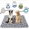 thumbnail image 5 of Puppy Pads with Pheromones Stickers,Reusable Pee Pads for Dogs,Non-Slip Bottom,Ideal for Indoor Training & Travel ,Leak & Odor Proof,Easy to Clean & Reusable., 5 of 7
