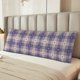 thumbnail image 2 of Fotbe Heart Check Plaid Funda para Almohada Corporal con Diseño, Funda de Microfibra Ultrasuave de 20x54 Pulgadas, Ropa de Cama Elegante, 2 of 7