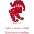 thumbnail image 4 of KikizYe Conjunto de pijamas para niños Pijamas para niños Pijamas navideños de manga larga para niños, 4 of 4