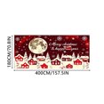 Christmas Garage Door Banner Large Hanging Door Cover Christmas Garage