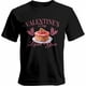 thumbnail image 1 of Camisetas casuales de manga corta con estampado de pastel de fresa para hombre, 1 of 8