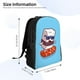 thumbnail image 4 of Fotbe Sushi Salmon Surfing Mochila de Viaje para Laptop, Mochila Ejecutiva Delgada y Resistente 15.6", 4 of 8