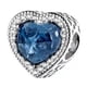 thumbnail image 2 of Dije de Corazón Yinane para Pulsera Cuentas Espaciadoras de Metal Azul, 2 of 8