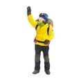 thumbnail image 3 of Figuras realistas de personas escalando a escala 1/64 Figuras de personas montañistas Figuras en miniatura Amarillo, 3 of 9