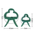 thumbnail image 3 of Sunny Juego de accesorios de plástico para jardín, soportes para plantas, combo de 10 grandes y 10 pequeños, 3 of 5