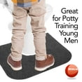 thumbnail image 6 of Resilia Commode Super Absorbent Potty Training Mats - Toilet Training Rug For Kids, 4 Pack, Charcoal, 6 of 9