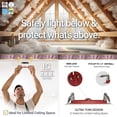 thumbnail image 5 of NuWatt 3 in. 2 HOUR Fire Rated Slim Canless LED Recessed Light 5CCT 27K-50K Dimmable IC Rated 12PK, 5 of 10