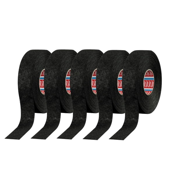 Tesa 51608, 15m X 19mm Adhesive Wiring Loom Cloth Tape Original Isoband 5 Pcs Pack by Tesa