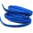 thumbnail image 3 of 48 Inch 122 cm 2 Pair Pack of Royal Blue Sparkling Athletic shoelaces; 8mm wide flat dance/trainer laces, 3 of 3