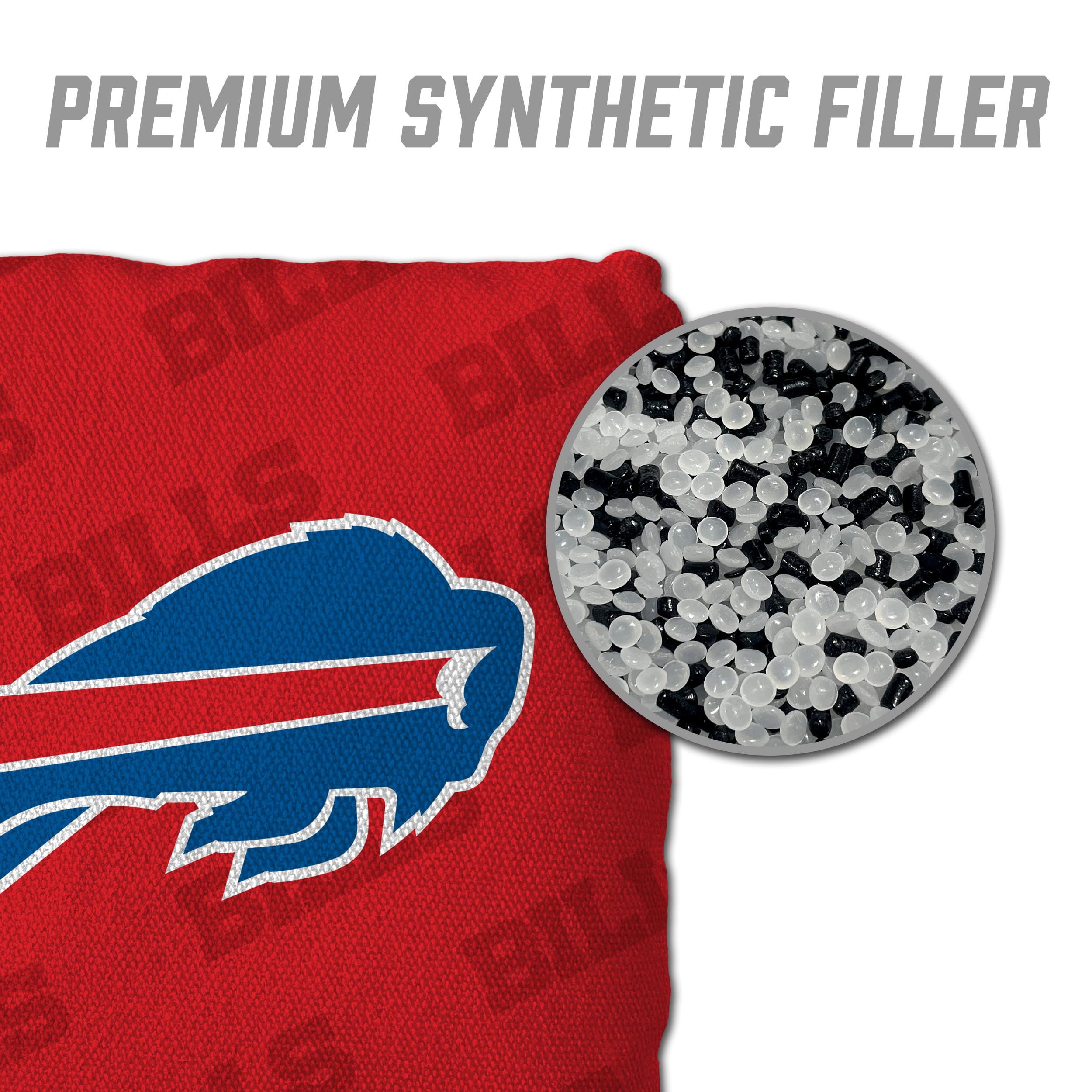 NFL Buffalo Bills Cornhole Bags - 4PK - Red