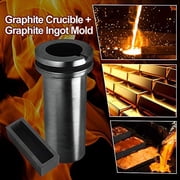 TOAUTO Digital Electric Furnace 1400W Power 2000°F Heat Metal Melting Equipment, Electric Forge