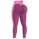 thumbnail image 2 of Pantalones de yoga de cintura alta para mujer Control de barriga Adelgazamiento Leggings de entrenamiento Correr Levantamiento de glúteos Medias con bolsillos Fridja  nalpqowj16310, 2 of 6