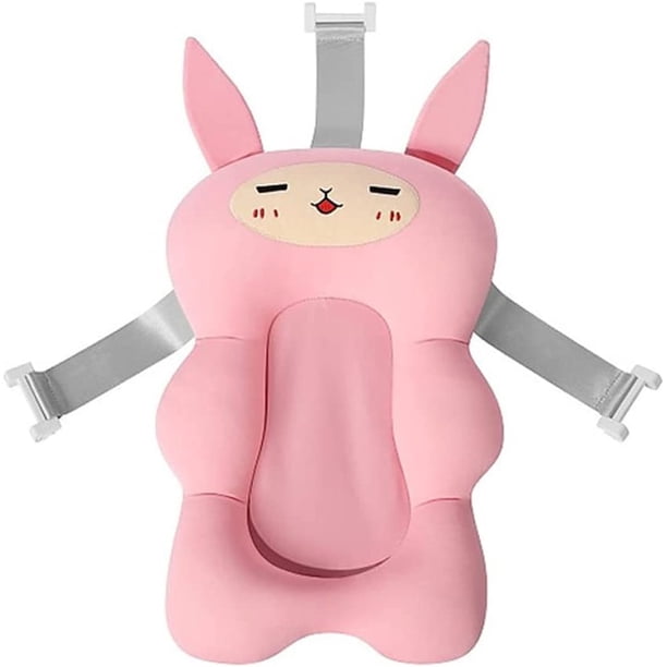 Almohada de baño para bebé Baby Shower Cama de baño flotante Cojín de bañera antideslizante Bañista flotante Almohadilla de baño Cojín de asiento de baño Cojín de bañera suave y cómodo y tumbona para