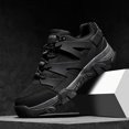 thumbnail image 6 of Men's Outdoor Hiking Shoes Lightweight Trekking Sneakers with Non-Slip Rubber Sole, Breathable Upper and Ankle Support for Hunting, Camping, Climbing and Trail Walking, 6 of 9