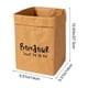 thumbnail image 3 of Bolsa de almacenamiento de papel kraft lavable | Funda reutilizable para macetas y organizador de cocina | Recipiente impermeable para alimentos para refrigerador, 3 of 6