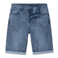 thumbnail image 5 of LONKITO Mens Jean Shorts Outdoor Work Casual Denim Shorts with Pockets for 2026 Summer Clothes Size S, 5 of 8