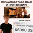 thumbnail image 2 of Pelota de Reflejos para Boxeo WiiMad con Contador de Golpes y App de Entrenamiento, 2 of 7