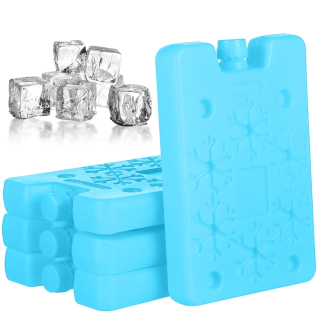 4 Pcs Ice Packs For Lunch Boxes Freezer Packs Cooler Ice Packs Reusable Ice Blocks Freezer Accessories