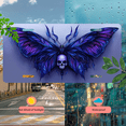 thumbnail image 5 of 1 Pcs 2D Flat License Plate Covers & Frames, Skull Butterfly For Decorative Front, Waterproof For Decoration Aluminum License Plate Covers & Frames Cover For Men Women, 12" X 6", 5 of 7