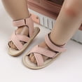 thumbnail image 4 of Akiihool Baby Girl Sandals Toddler Girls Sandals Little Girls Kids Summer Shoes Toddler Sandals (Pink,5), 4 of 5