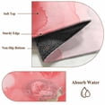 thumbnail image 6 of 2'x6' Rug Runners for Hallways Kitchen, Pink Marble Non Slip Entryway Beside Floor Carpet Runner, Modern Ombre Abstract Ink Painting Art Washable Laundry Room Bedroom Throw Rugs Mat for Family Pet, 6 of 8