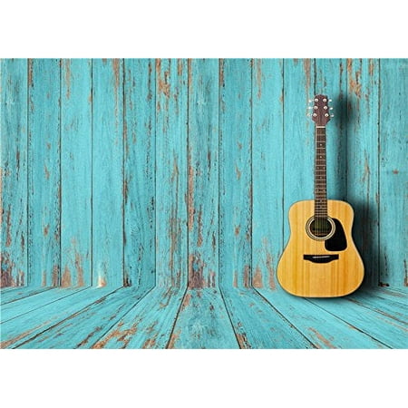 Image of MOHome Guitar Photography Backdrops Wooden Floor Photo Studio Baby Background 7x5ft