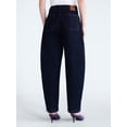 thumbnail image 3 of Scoop Women's and Women's Plus High Rise Tapered Leg Pants, 30'' Inseam, Sizes 0-28W, 3 of 6