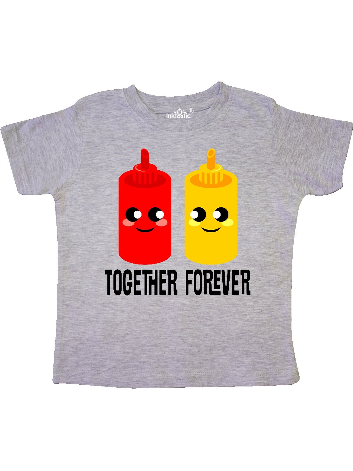 INKtastic Ketchup and Mustard Gift Toddler TShirt