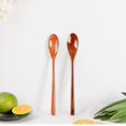 thumbnail image 5 of QHUDLV Wooden Long Handle Spoon Korean Long Spoons Spoons Tableware Wooden Mixing Cooking Cooking Natural, 5 of 7