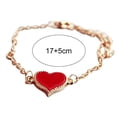 thumbnail image 5 of Bluelans Women Bracelet Heart Dress Up - Jewelry All Match Sweet Bracelet Girls Gift, 5 of 8