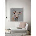thumbnail image 5 of Parvez Taj Mischievous Cow Canvas Wall Art, 5 of 7
