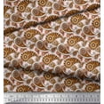 thumbnail image 2 of Soimoi Cotton Duck Fabric Floral & Paisley Print Fabric by The Yard 42 Inch Wide, 2 of 3