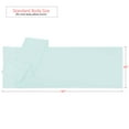 thumbnail image 2 of Nestl Body Pillow Case, Microfiber Pillow Covers, Body Pillow Cases Set of 2, (20"x54") Aqua Blue, 2 of 6
