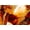Unframed, variant on Art.com Unique Creativity. Art&Gold. Inspired by the Sky. Abstract Painting with Golden Swirls. Popular Tre Art Print by CARACOLLA, 36" x 24"