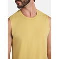 thumbnail image 4 of Athletic Works Men's and Men's Big & Tall Tri-Blend Muscle Tee, Sizes XS-4XLT, 4 of 5