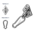 thumbnail image 3 of Jeremywell Sun Shade Sail Hardware Kit - 8 Inches - Super Heavy Duty - for Triangle Sun Shade Sails, 3 of 6