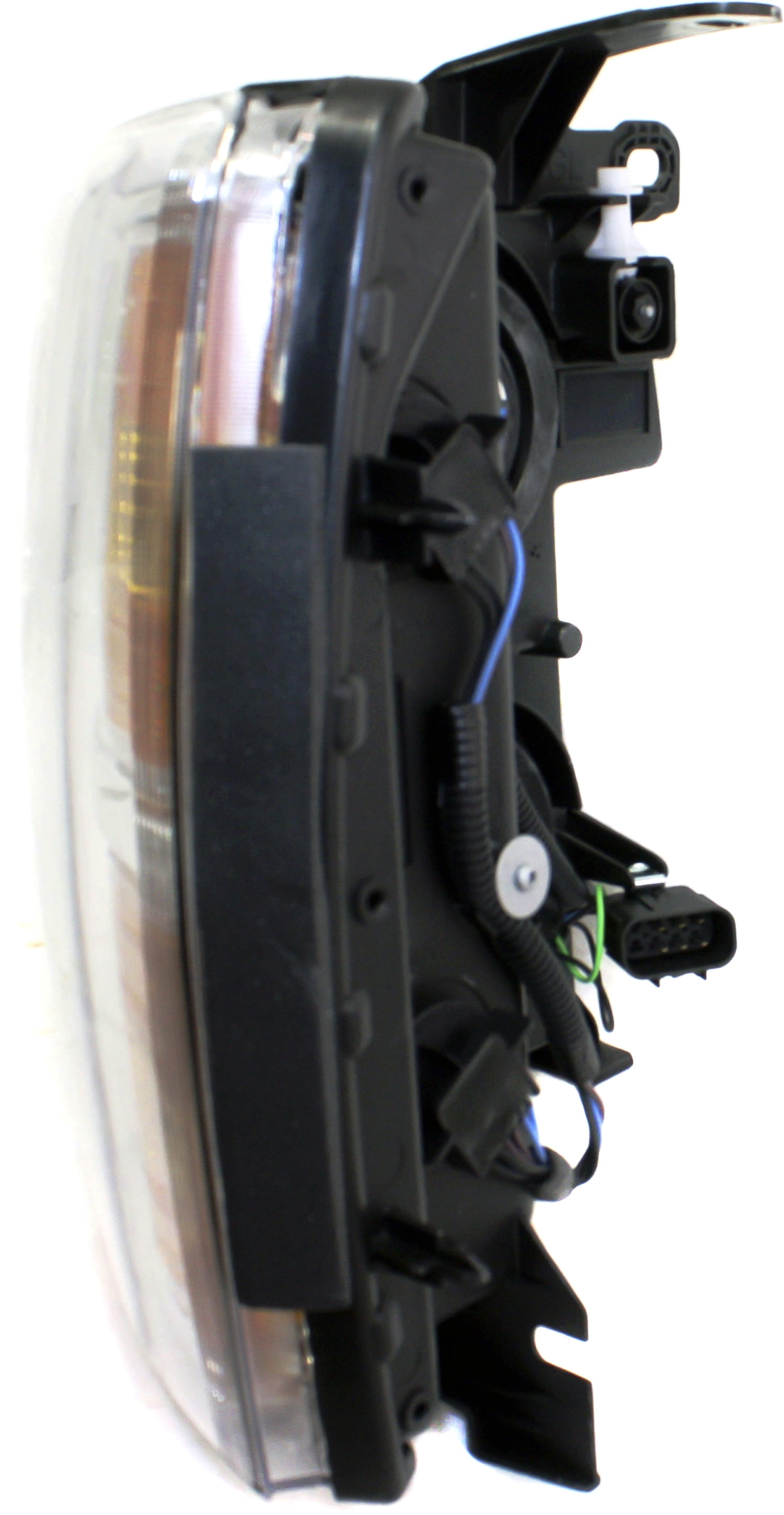Headlight Compatible With 2007-2014 Chevrolet Silverado 3500 HD 2500 Left Driver Halogen With bulb(s)