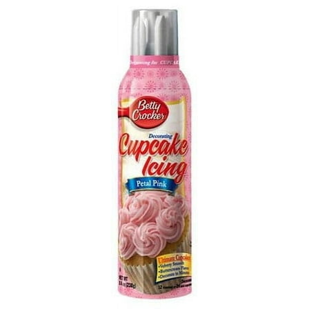 Betty Crocker Icing Cupcake Petal Pink 8.4 oz (Pack of 6)