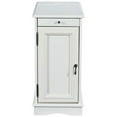 thumbnail image 3 of Linon Bartow Multi Function Storage Accent Table Charging Station in White Wood, 3 of 25
