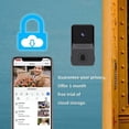 thumbnail image 4 of 1pcs Wireless Remote Video Doorbell Smart Home Intercom HD Night Vision Wifi Charging Smart Doorbell Two-Way Talk APP Control, 4 of 5