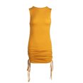 thumbnail image 2 of Fortune Women Mini Dress Elegant Solid Color Sleeveless Bodycon Short Dress, 2 of 8