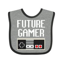 Inktastic Future Gamer. Boys or Girls Baby Bib
