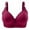 Hot Pink, variant on Siilsaa Wireless Bras for Women Wirefree Bras for Women Full Coverage No Underwire Everyday Bras Comfortable Wireless Padded Bras Black,42