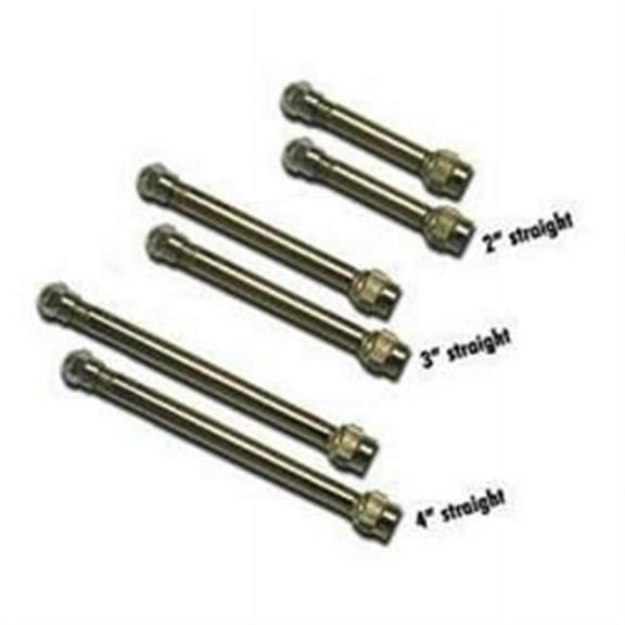 Wheelmaster 80292 2 In. Straight Valve Extender- 2 Pack