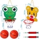 thumbnail image 5 of mini Cerceau De Basket-ball 2pcs Panier De Basket Ensemble De Mini Panier De Basket D'intrieur Rglable Cerceau Panier Basket Enfant Avec La Boule,, 5 of 5