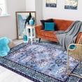 thumbnail image 7 of Ultrug Vintage Rugs Soft Accent Area Rug for Bedroom Living Room Home Decor Boho Carpet,5'x8',Blue, 7 of 7