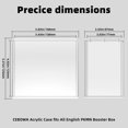 thumbnail image 2 of Protectores de Caja Acrílica para Booster CEBOWA PKMN, 5 mm de Grosor x2, 2 of 8