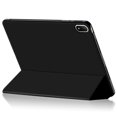 thumbnail image 3 of For Oppo Pad 4 Pro Case PU Leather TPU Back Trifold Stand Tablet Cover - Grey, 3 of 5