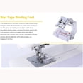 thumbnail image 3 of Agiferg 9PC Rolled Hem Pressure Foot Sewing Machine For Singer Brother Low Shank Adapter, 3 of 7